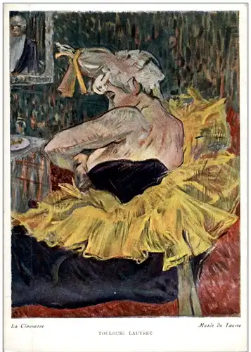 Toulouse Lautrec - La Clownesse -118122