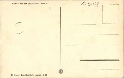 Flüelen und der Bristenstock -159428