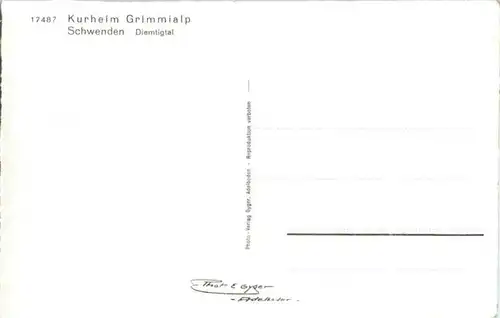 Grimmialp - Schwenden - Diemtigtal -159776