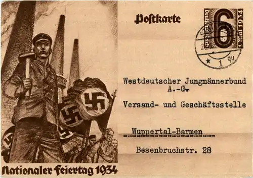 Nationaler Feiertag - 1934 -158288