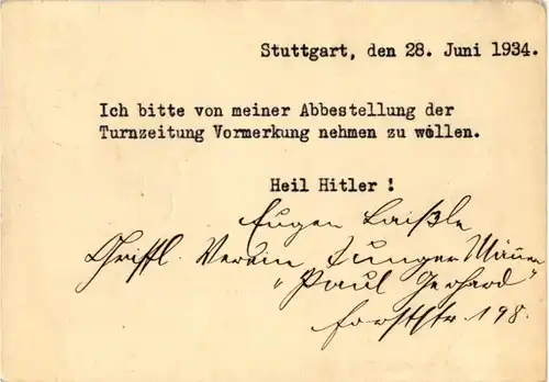 Nationaler Feiertag - 1934 -158288