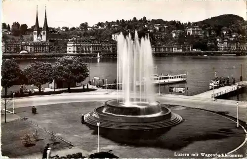 Luzern mit Wagenbachbrunnen -159326