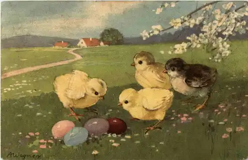 Frohe Ostern - Kücken -158522