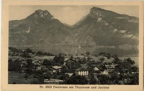 Faulensee am Thunersee -159816