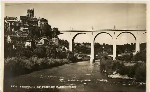 Fribourg et Ponte de Zaehringen -159410