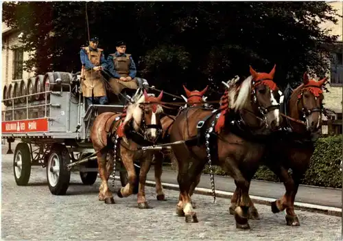 Vierergespann der Brauerei a Hürlimann Zürich -158374