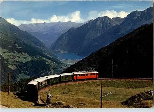 Rhätische Bahn bei Alp Grüm -160388