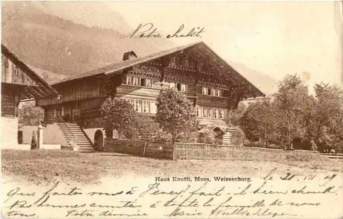 Weissenburg - Haus Knutti Moos -158202