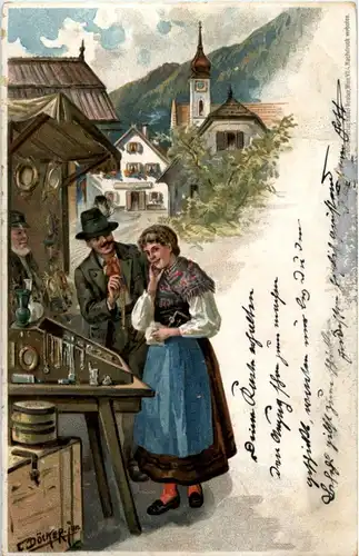 E. Döcker - Trachten - Litho -158862