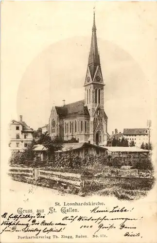 St. Gallen - St. Leonhardskirche -160830