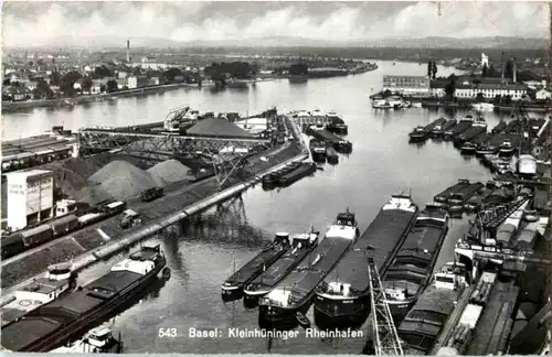 Basel - Kleinhüninger Rheinhafen -160570