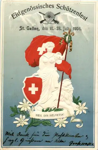 St. Gallen - Eidgen. Schützenfest 1904 -160922