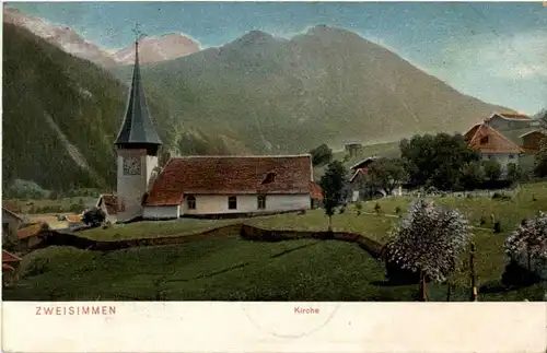 Zweisimmen - Kirche -159212