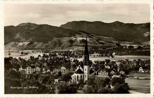 Unteraegeri mit Rossberg -159232