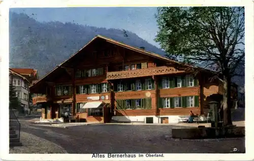 Wilderswil - Altes Bernerhaus -157386