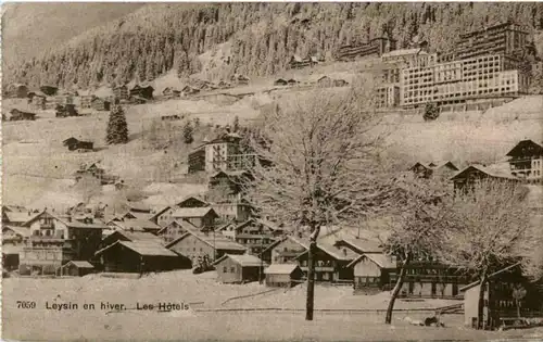 Leysin en hiver -159530