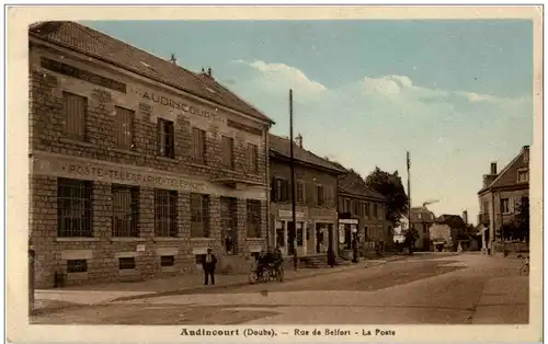 Audincourt - Rue de Belfort - La Poste -120106