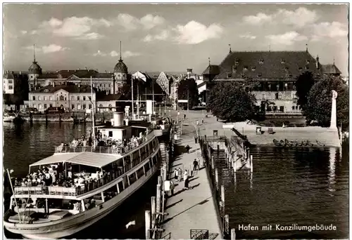 Konstanz - Hafen mit Konziliumgebäude -120156