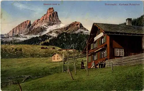 Braunwald - Kurhaus Rubschen -161234