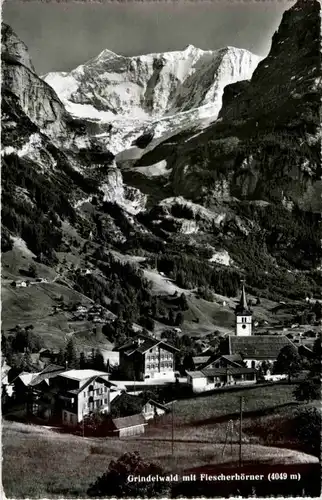 Grindelwald mit Fiescherhörner -159528