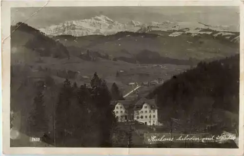 Kurhaus Auboden mit Säntis -160246