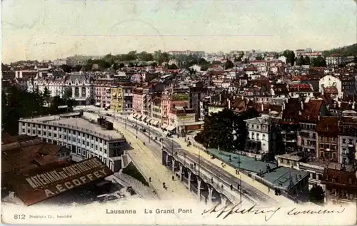 Lausanne - Le Grand Pont -159548