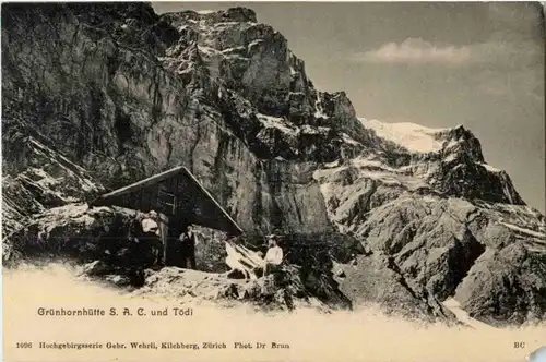 Grünhornhütte und Tödi -161678
