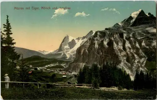 Mürren mit Eiger -160096