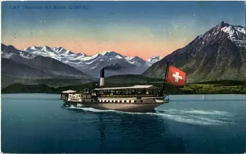 Thunersee mit Niesen -160442