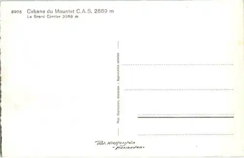 Cabane du Mountet - Berghütte -160534