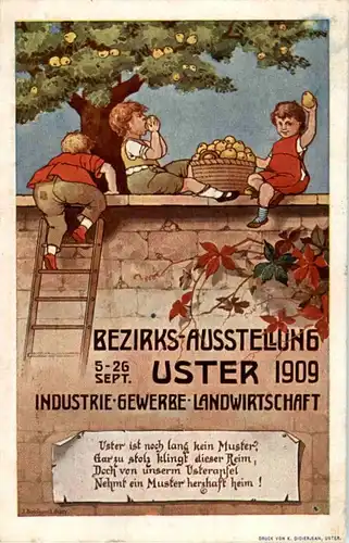 Uster - Bezirks Ausstellung 1909 -160274