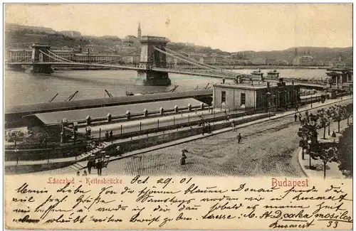 Budapest - Kettenbrücke -120956