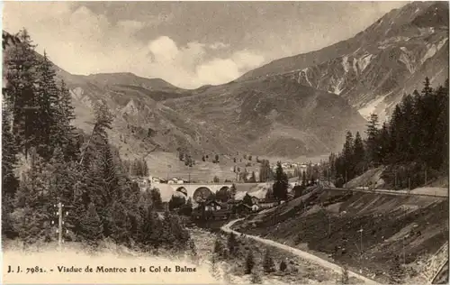 Viaduc de Montroc et le col de balme -162336