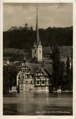 Stein am Rhein mit Schloss Hohenklingen -160004