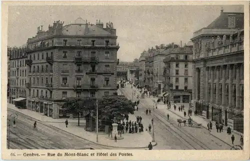 Geneve - Rue du Mont Blanc -162246