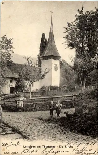 Leissigen am Thunersee - Die Kirche -158950