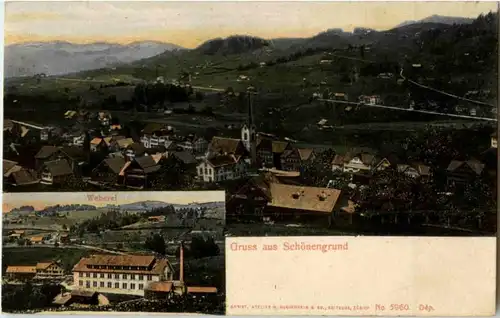 Gruss aus Schönengrund - Weberei -161866