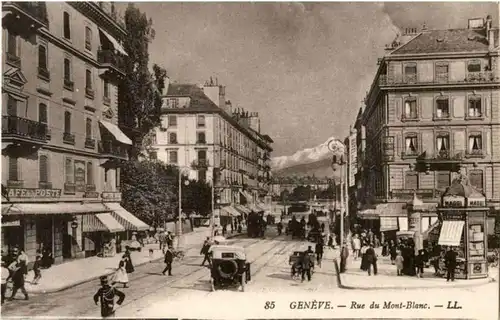 Geneve - Rue du Mont Blanc -162396