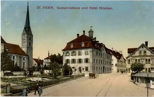 St. Gallen - St. Fiden - Gemeindehaus -160998