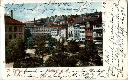 St. Gallen - Marktplatz -160780