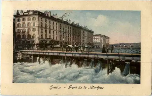 Geneve - Pont de la Machine -162766