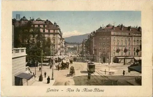 Geneve - Rue du Mont Blanc -162278