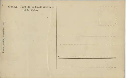 Geneve - Pont de la Coulouvreniere -162848