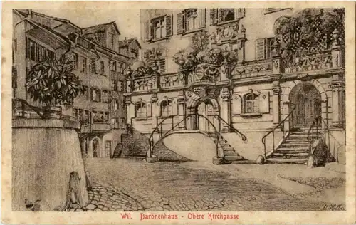 Wil - Baronenhaus - Obere Kirchgasse -163018
