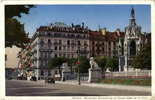 Geneve - Monument Brunschwig -162488