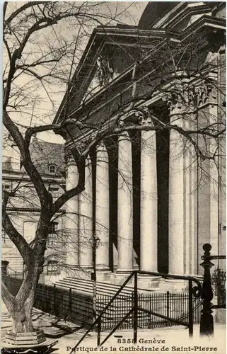 Geneve - Portique de la Cathedrale -162510
