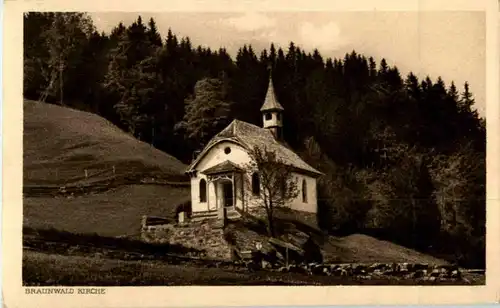 Braunwald Kirche -161518