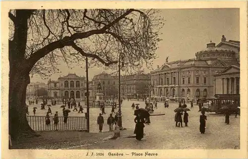 Geneve - Place Neuve -162866