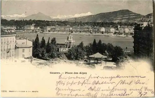 Geneve - Place des Alpes -162608