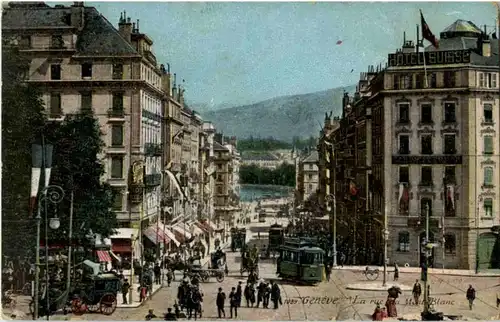 Geneve - Rue du Mont Blanc -162814